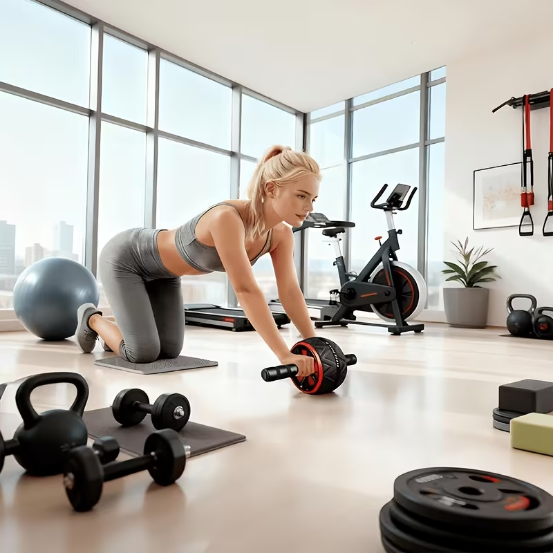 Ab Roller Wheel and Knee Mat,  - Sports Equipment Vending Machine 评论和价格
