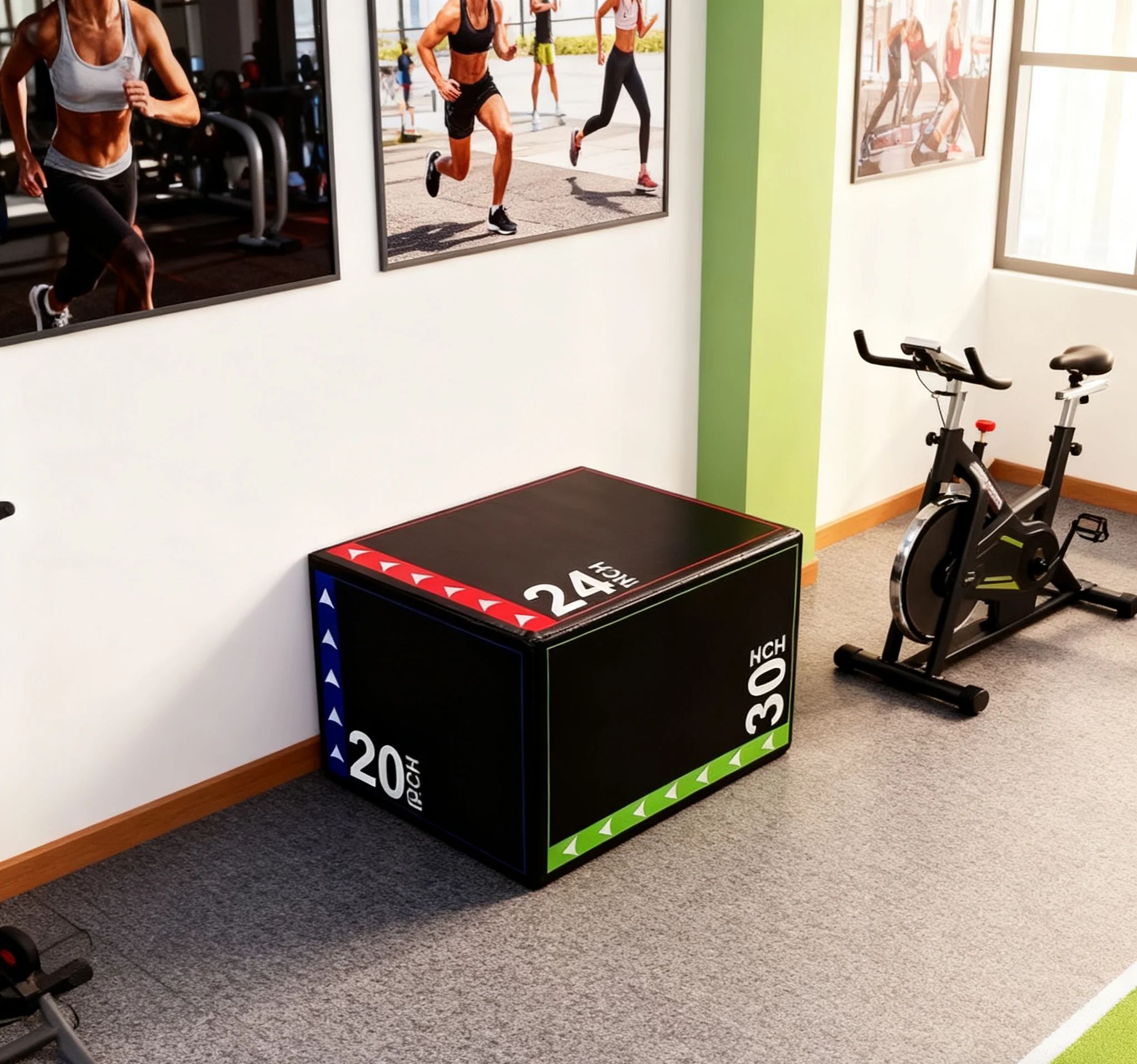 3-in-1Jump Box Plyometric Box  - Sports Equipment Vending Machine 评论和价格