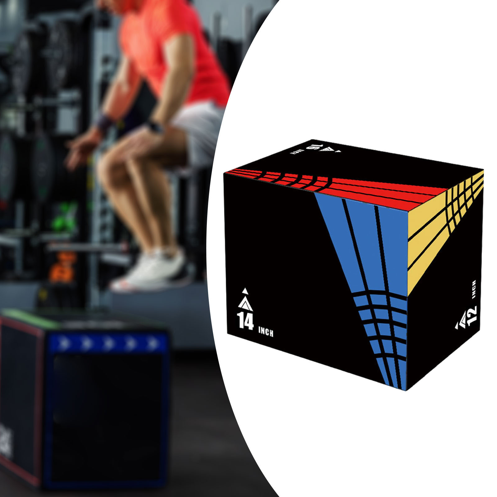 3-in-1Jump Box Plyometric Box  - Sports Equipment Vending Machine 评论和价格