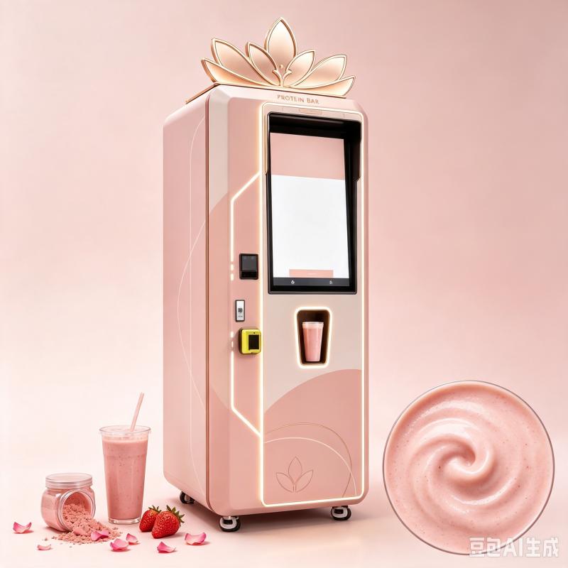 Automatic Protein Shake Vendin - Sports Equipment Vending Machine 评论和价格