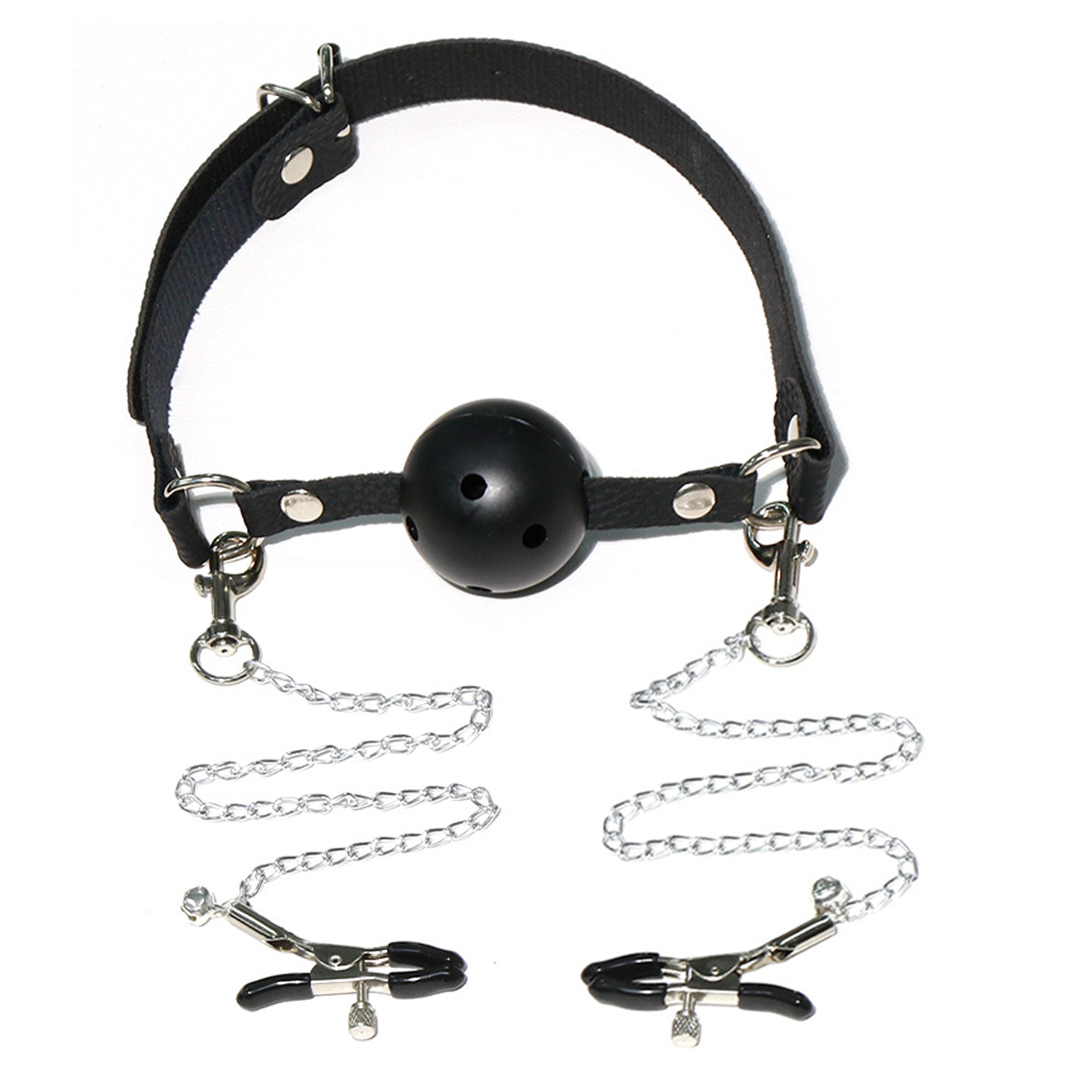 SM Mouth Gag Nipple Clamp BDSM - Bocce Ball Set 评论和价格